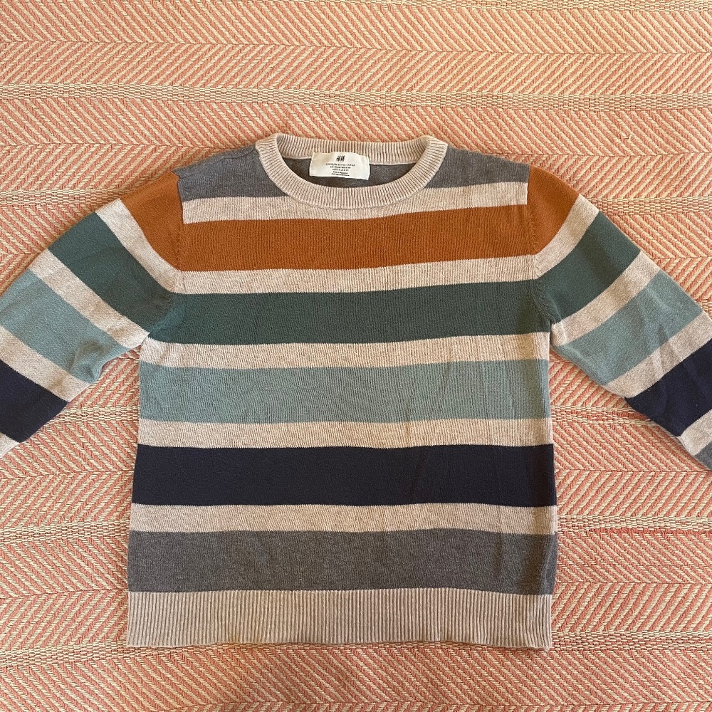 H&M Boys Striped Sweater